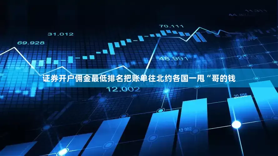 证券开户佣金最低排名把账单往北约各国一甩“哥的钱